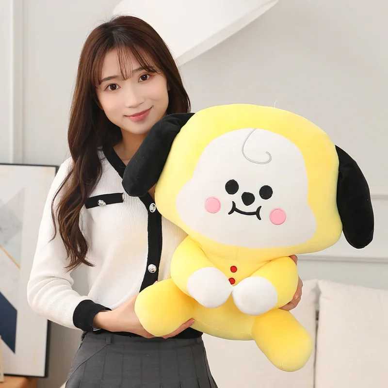 Soft BTS Cuddly Plushies Bangtan Boys CHIMMY TATA COOKY Plushies Korean Style Cartoon Doll Throw Pillow Birthday Gifts Girl Kids C250925