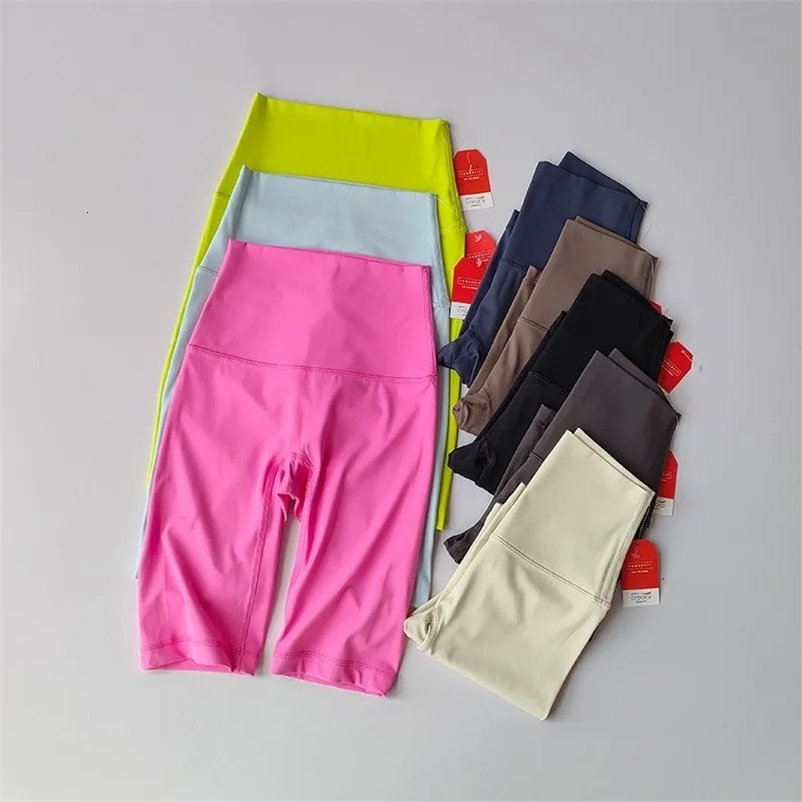 Women Sports Shorts High Waist Yoga Shorts Gym Shorts Running High Elastic Cycling Shorts Short Yoga Legging Fitness Shorts 240703