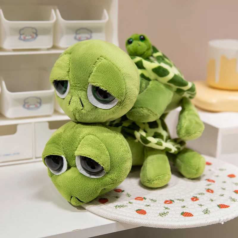 Turtle Doll Throw Pillow Mother And SonTurtle Doll New Cute Cartoon Turtle Plush Toy Big Eye Turtle Plush Toy Children Toy Gifts C250925
