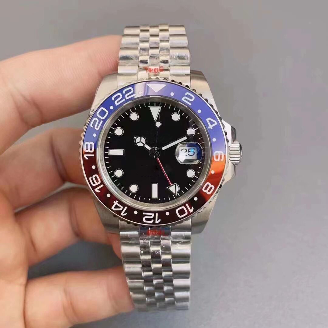 JCF Maker Workmanship Watch 40mm Steel Sapphire 3285 Automatic Mechanical 904L Men's Wristwatches