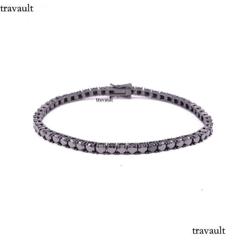 Hip Hop Jewelry Sterling Sier Fashion Necklaces 2mm 3mm 4mm 5mm 6.5mm Iced Out VVS Moissanite Tennis Chain Necklace