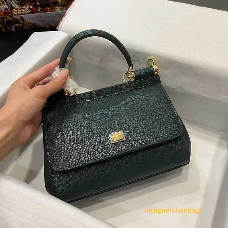 Mirror Quality Sicily Bags Women d Designer Handbag g Top Handle Flap Genuine Leather Womens Bag Cross Body Luxury Commuting Designer Bag Crossbody Handbag AAA