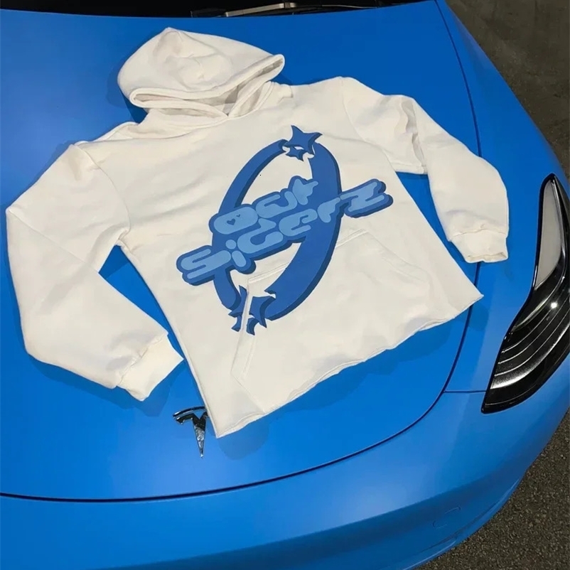 Streetwear Hoodie Y2K Hip Hop Graphic Print Oversized Hoodie Sweatshirt Mens Womens Harajuku Gothic Pullover Hoodie Clothes 240809