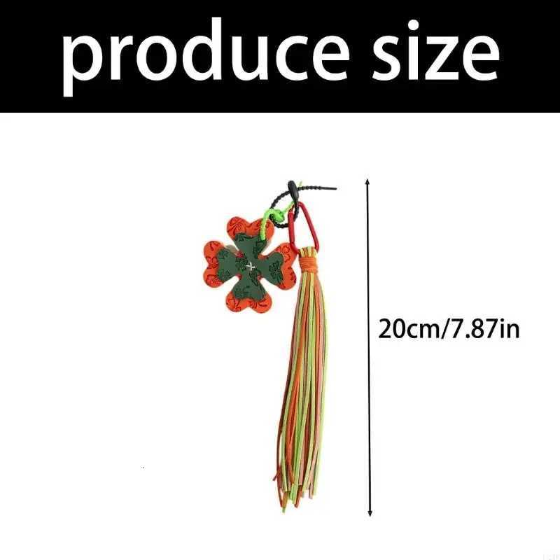 Elegant Corduroy Tassels Keychain Handcrafted Bag Accory Stur Braided Rope Bag Charm Gift For Fashion rs Y250925w