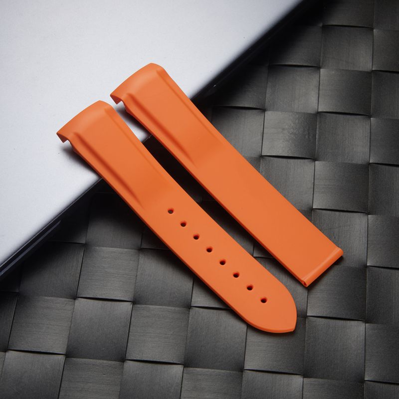 Extra Long Band XL XXL Silicone watch straps Men Soft Quick Release Watchband for Large Wrist Replacement - 18mm 20mm ... 26mm