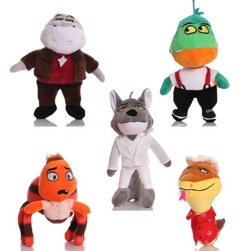 The Bad Guys Mr Wolf Plush Toys Kawaii Wolf Snake Piranha Plush Cute Anime Animal Dolls Hot Around The Movie Stuffed Kid Gift C250925