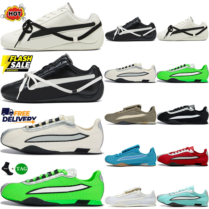 Designer shoes for men women Speedcats premium sneakers Rose black white Beige Silver Fizzy Green Open Yy Blue mens H-street ballet flats womens walking trainers 36-45