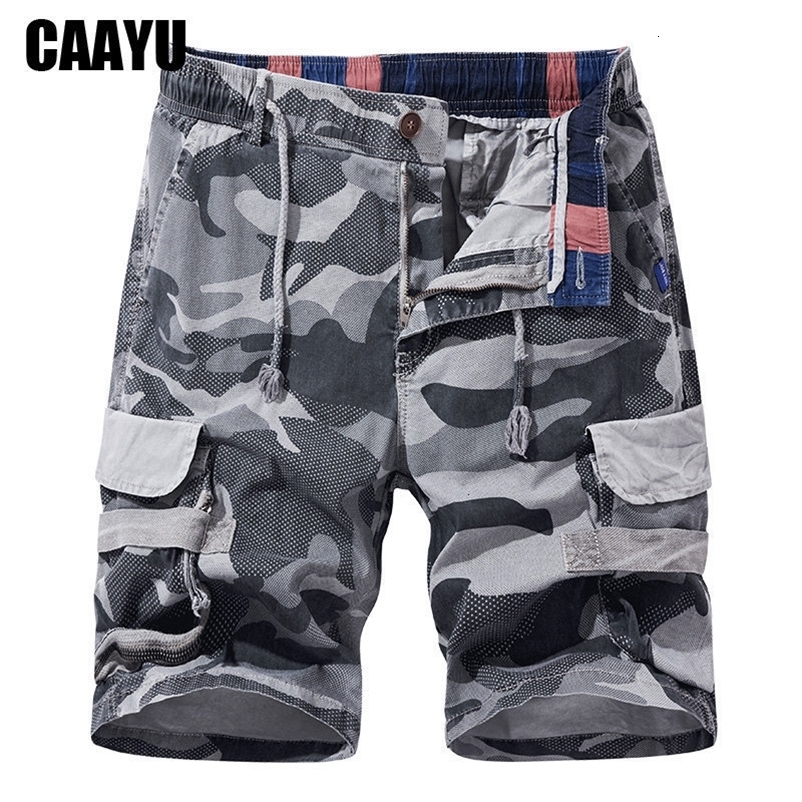 Men's Shorts CAAYU Shorts Mens Summer Cotton Y2K Cargo Camouflage Shorts Mens Japan Harajuku Fashion Clothing Casual Jogger Male Short Pants 2307