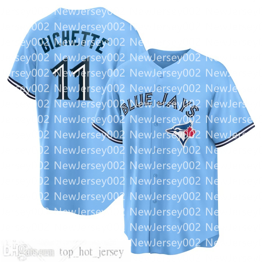 Blue Jays Jersey Vladimir Guerrero Jr. George Springer Bo Bichette Alejandro Kirk Davis Schneider Ernie Clement Max Scherzer Chad Green Baseball Custo