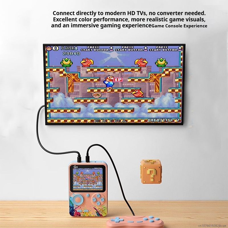 New Colorful Design G5 Console Children And Students Nostalgic Toy 500 In 1 Game Players Gift Retro Mini Convenient Handheld Gaming Console
