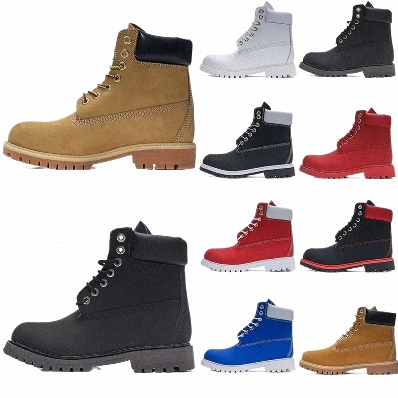 designer Ankle Boots For Mens Womens Classic Paltform Booties Brown Black Leather Work Out Casual Hiking Shoes Man Autumn Winter Sneakers F3fk#