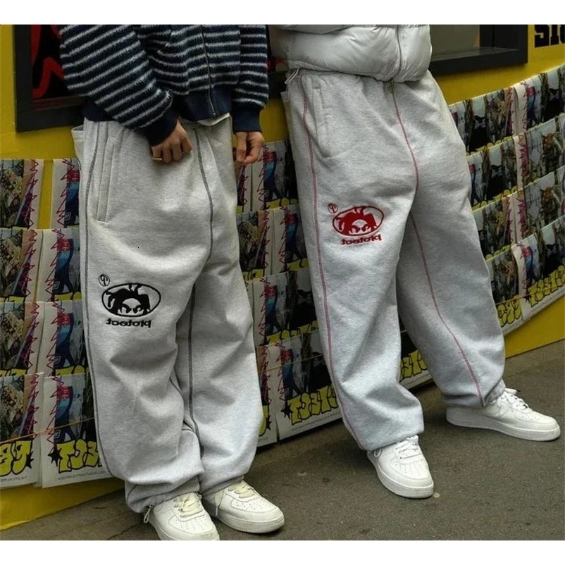 Harajuku Man Long Pants Cargo Streetwear Joggers Men Y2k Casual Trousers Work Pants Male Korean Streetwear merican style 240911