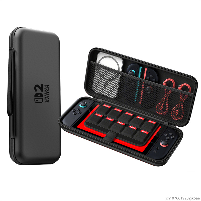 Suitable for Nintendo Switch 2 Storage Bag Portable Waterproof NS2 Game Console Protective Case Drop Proof Large Capacity Storage Storage Box