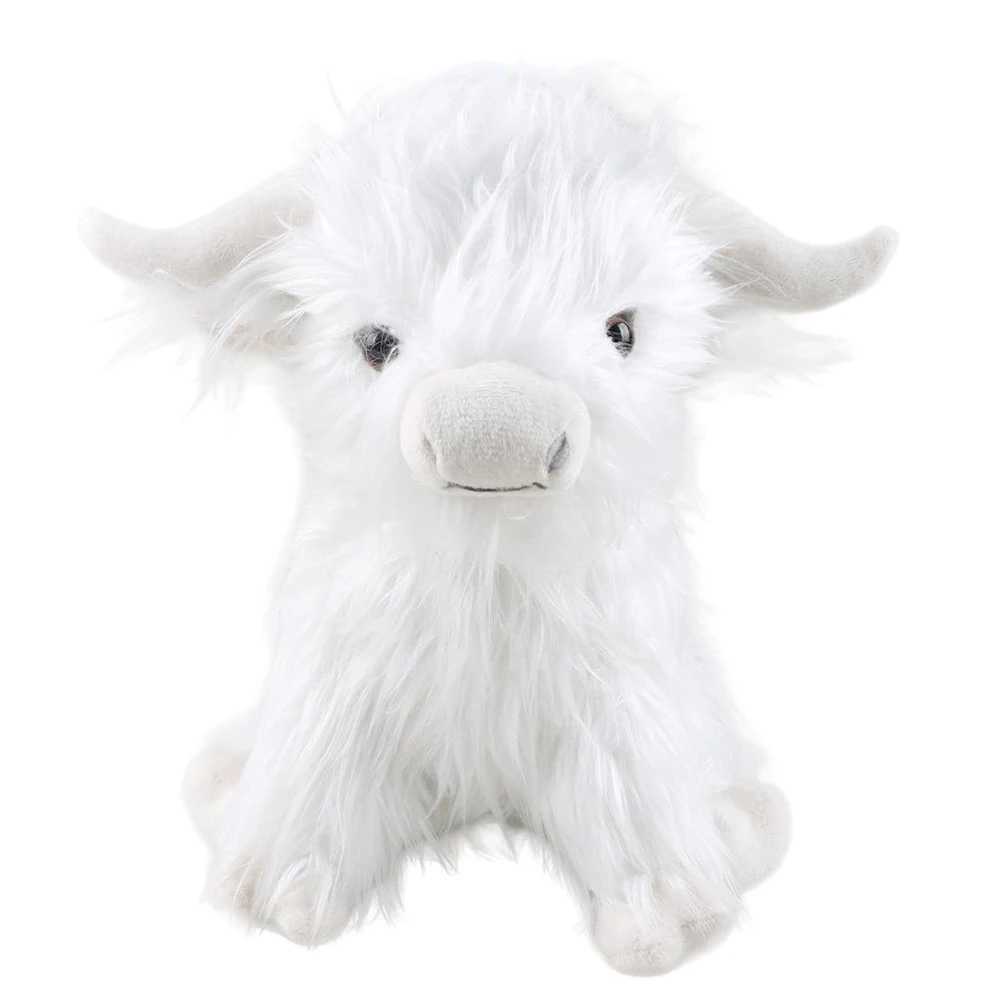 27cm Cute Highland Cow Plush Toys Stuffed Animal Toy Dolls Simulation Long Hair Cow Plush for Kids Birthday Gift Home Decoration C250925