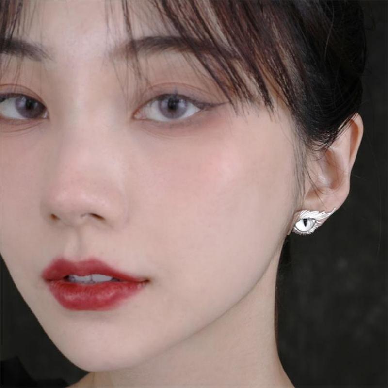 earring hot selling devil's eye different eyeball light elegant fashion highend personality versatile style earring designer earrings designer ea