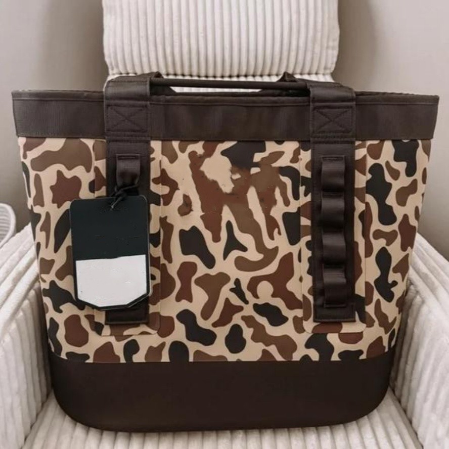 9 Colors Camino 35 Totes Bags Camo Black Carry All Picnic Box Internal Dividers Mum Camping Lunch Bags Outdoor Durable Beach Totes Water proof Large Sports Bags 0925