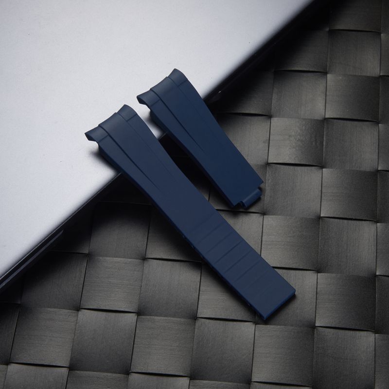 Extra Long Band XL XXL Silicone watch straps Men Soft Quick Release Watchband for Large Wrist Replacement - 12mm 16mm ... 20mm 22mm 24mm