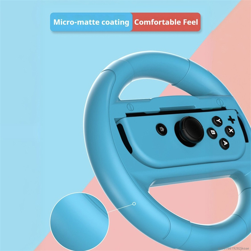 Game Controller Steering Wheels for Nintendo Switch OLED Joy-Con Handle NS N-Switch Game Console Grip Accessories Ergonomic Joystick
