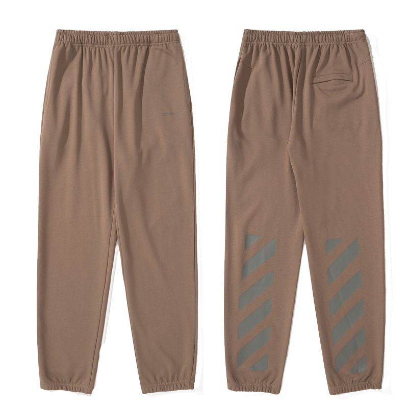 Off Whitehoody Pants Mens Sweatpants Trendy Brand Mens Womens Sports Off Whithe Pants Loose Casual Ankle Tied Long Jogger Trousers Off Whitte Pants 6666