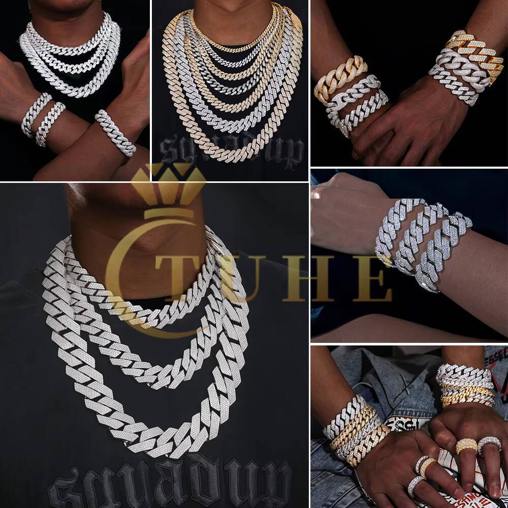 Hip Hop Jewelry Fashion Style 51mm Luxury and Heavy Necklace Super Big Cuban Necklace Big Ass Cuban Link Chain Miami Cuban Link