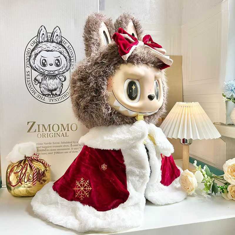 58CM La Bu Christmas Cloak Baby Dress Internet Celebrity ZIMOMO Queens High Ding Baby Dress Gift Decoration L25092501NI
