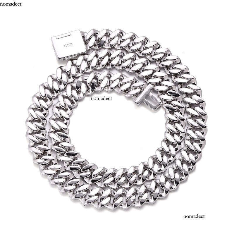 Sier Fine Jewelry Fashion Bracelet Chic Cuban Link Chain with Moissanite Elegant and Stylish Accessor a9