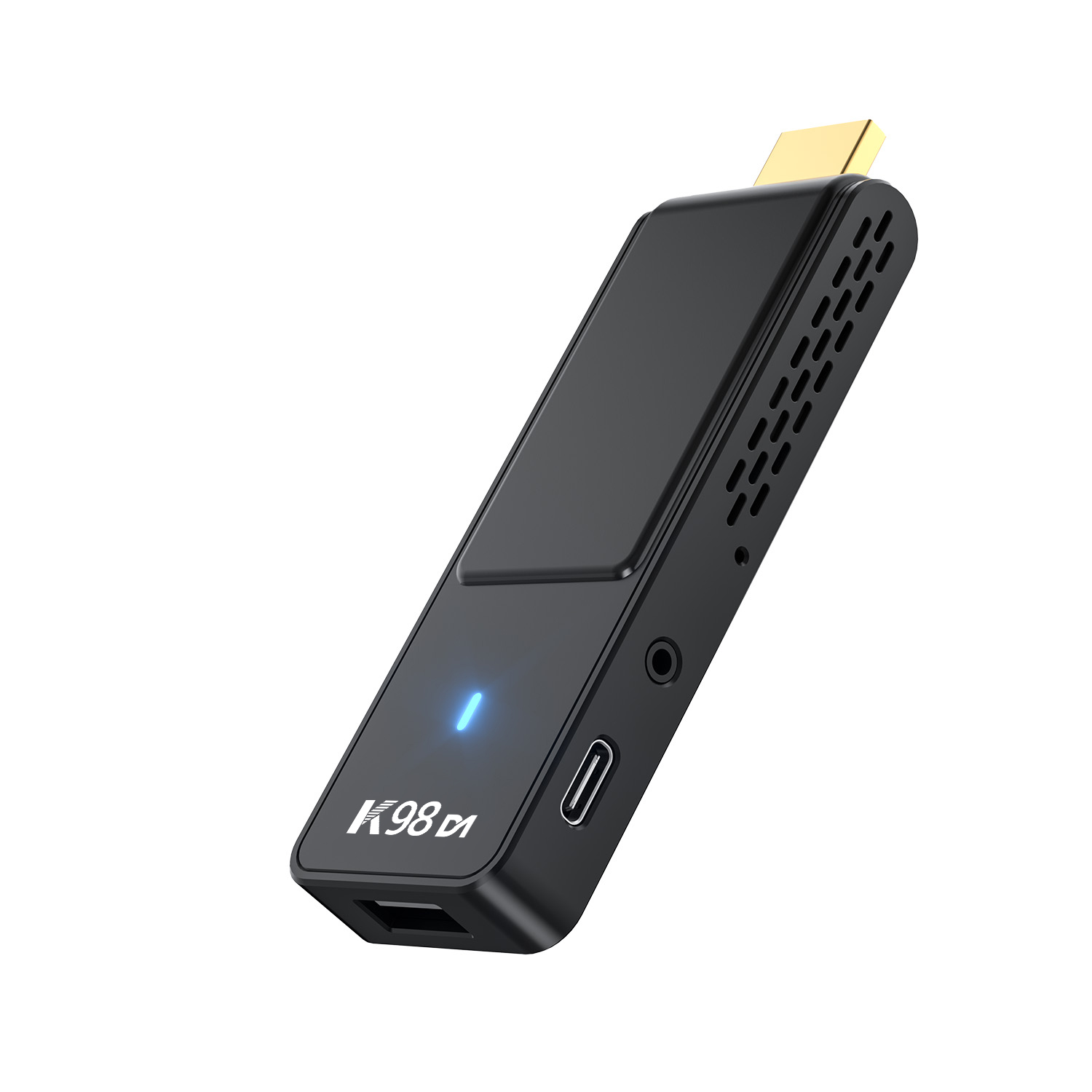 4K Android 14.0 TV Box, K98D1 Quad Core 16GB ROM 2GB RAM with 2.4/5G WiFi BT5.0 RK3518 64bit, HD Video & Games for Fast Streaming Media Player - KOWAN