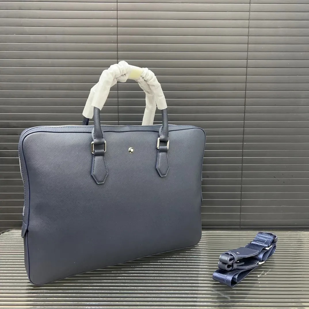 Luxurys Designers Bags Briefcase Men Business Package Hots Sale Laptop Computer Bag Leather Handbag Messenger High Capacity Shoulder Handbags 10a