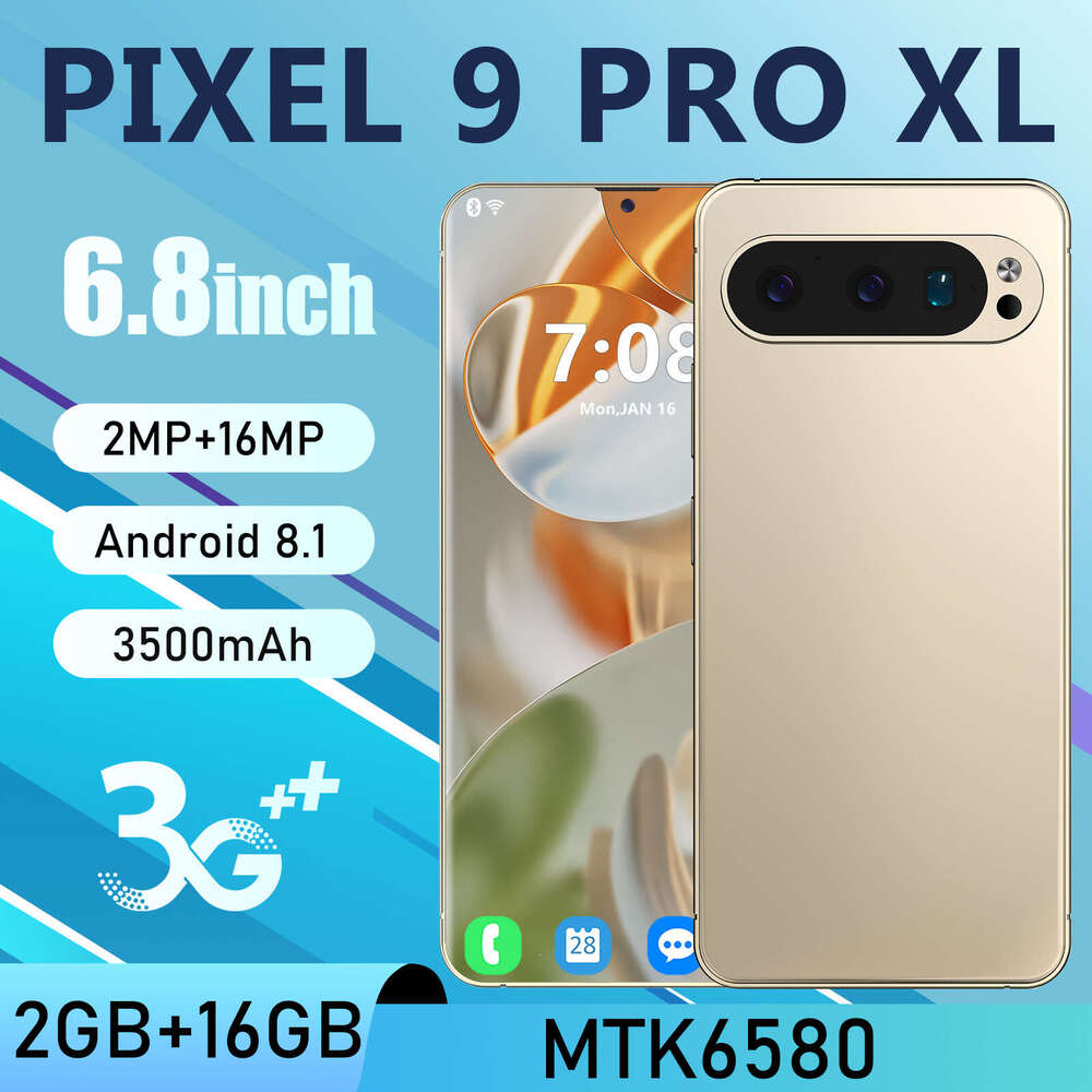 Pixel 9 Pro XL 6.8" OLED 16GB RAM 128/256GB ROM NFC Octa Core Google Tensor G4 Original Unlocked 5G Cell Phone Smart Phone