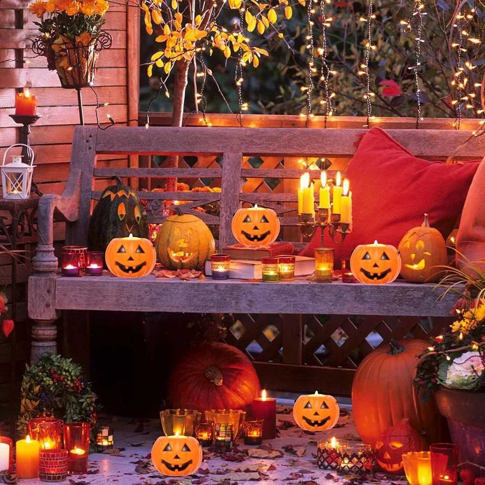 2pcs Halloween Pumpkin Bucket Portable Pumpkin Lantern Candy Basket Decorative Pumpkin Pails with Halloween Party Favor J250925