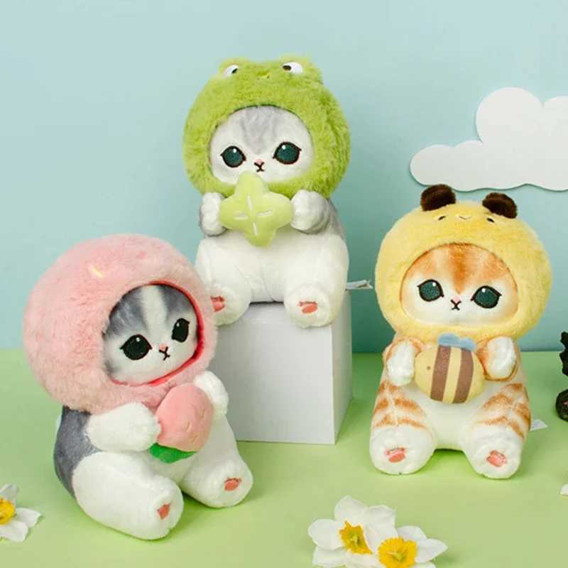 17cm Mofusand Forest Series Cat Cos Frog Bee kawaii Animal Plushies Cosplay Animals Cute Plush Doll Children Gift Toy C250925