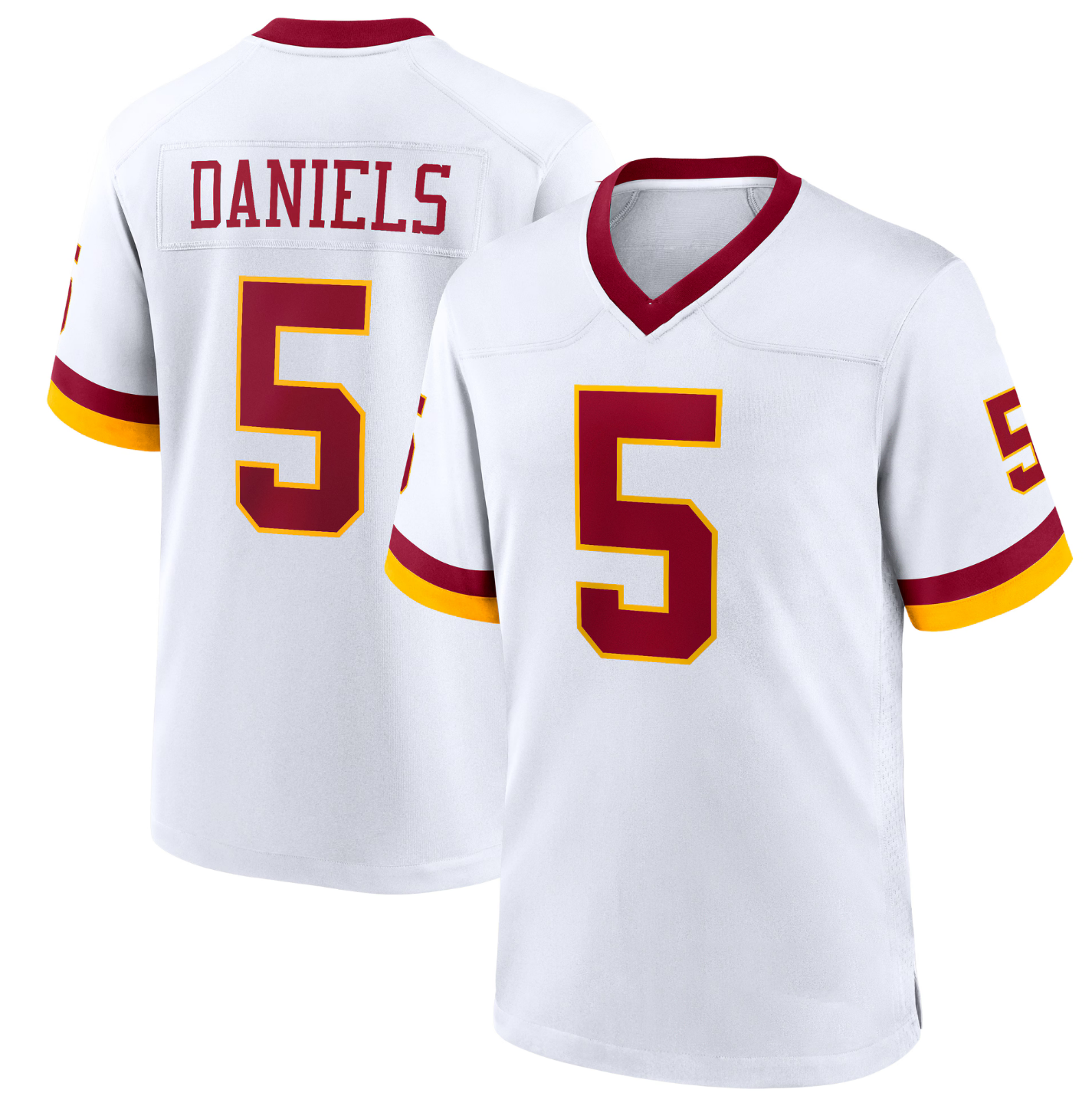 5 Jayden Daniels Terry McLaurin 2024 25 Football Jerseys Emmanuel Forbes Sam Howell Chase Young Jahan Dotson DaRon Jonathan Women Youth