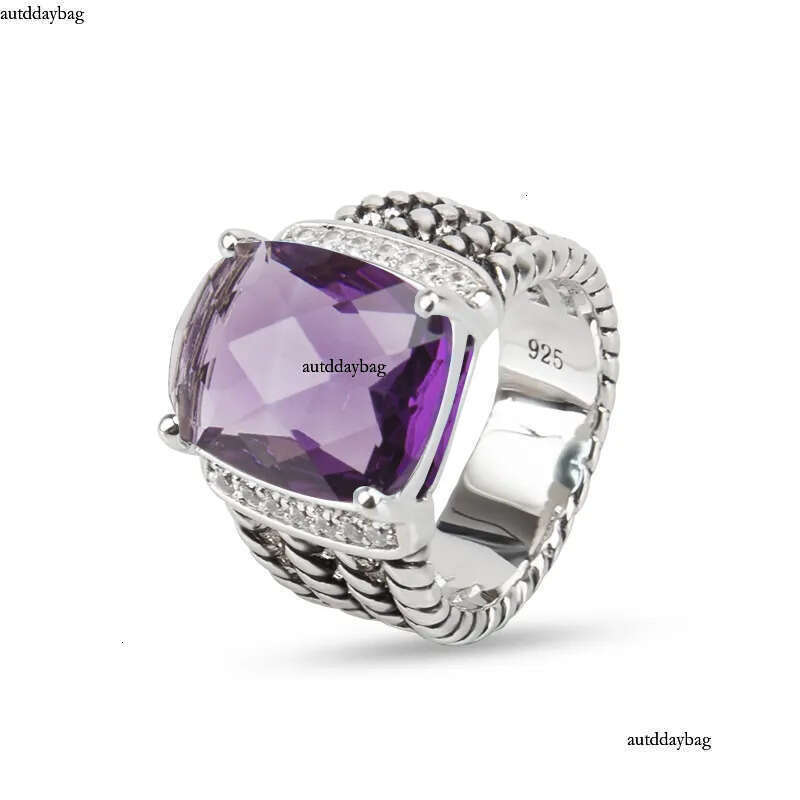 Colored Large Dia New Collection Vintage Zircon Fashion Ring Ladies Memorial Day Gift