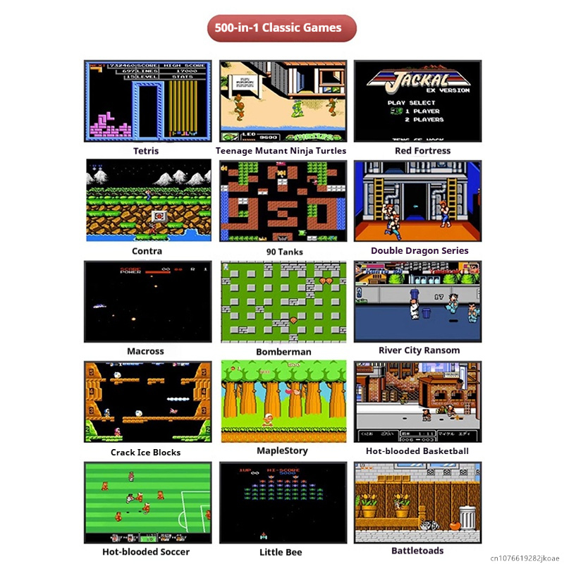 New Colorful Design G5 Console Children And Students Nostalgic Toy 500 In 1 Game Players Gift Retro Mini Convenient Handheld Gaming Console