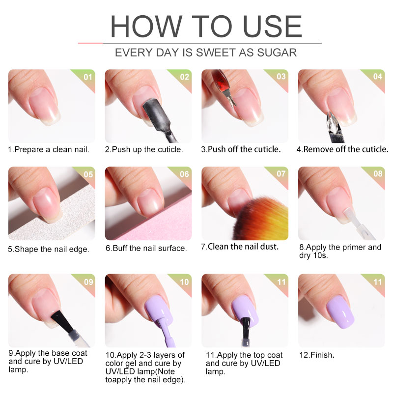 ANRLO Nail Extension Gel with 24 Colors & LED Light for Professional Manicure