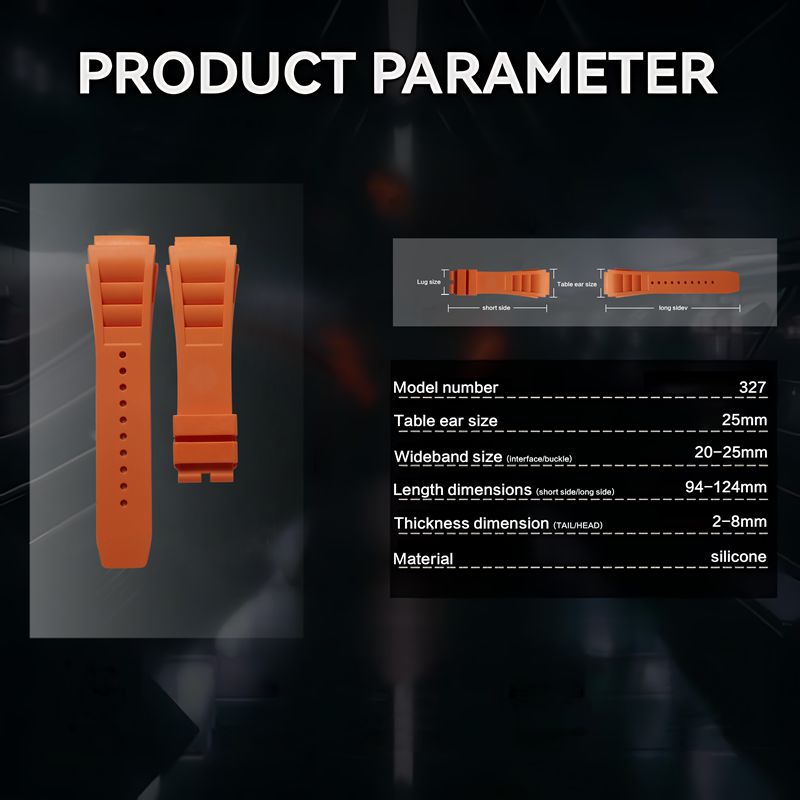 Extra Long Band XL XXL Silicone watch straps Men Soft Quick Release Watchband for Large Wrist Replacement - 16mm ... 20mm 22mm 24mm