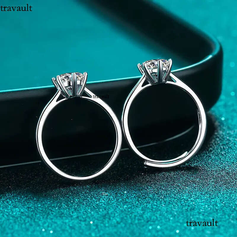 Zircon Dia Moissanite Wedding Fine Fashion Jewelry Sterling Sier Casual Rings for Ladies