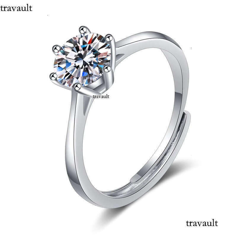 Zircon Dia Moissanite Wedding Fine Fashion Jewelry Sterling Sier Casual Rings for Ladies