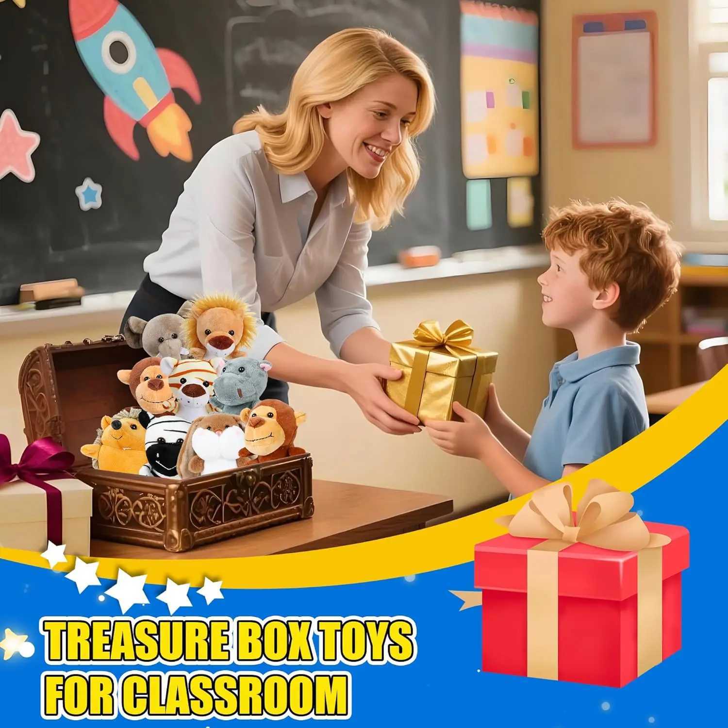 1236 PCS Small Safari Stuffed Animals Bulk 12cm Jungle Animal Mini Plush Toys for Classroom Prizes Party Favors Birthday Gifts C250925