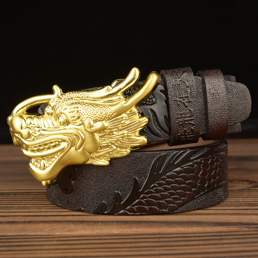 Designer Belt Real Leather Belts Men Women Dragon Head Buckle Belts Luxury Belt Buckle Fashion Smooth Buckle Belt With Floral Patterns Strap AP6980