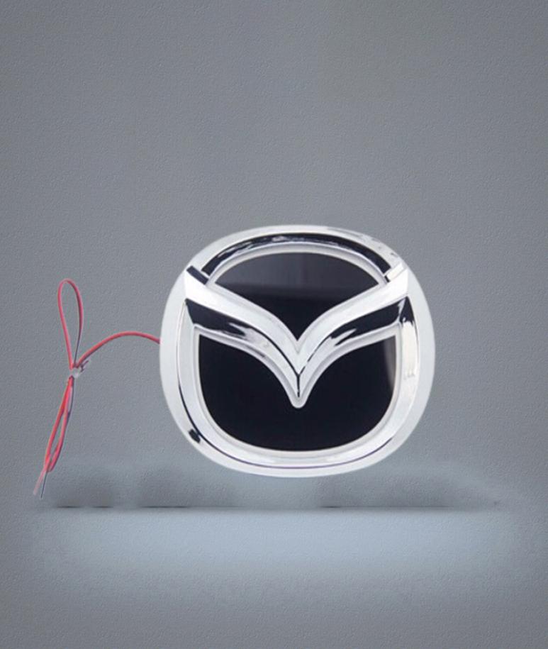For 2 3 6 8 CX7 New 5D Auto standard Badge LOGO Lamp Special modified car logo LED light 10cm 8cm 12 0cm 9 55c241972413