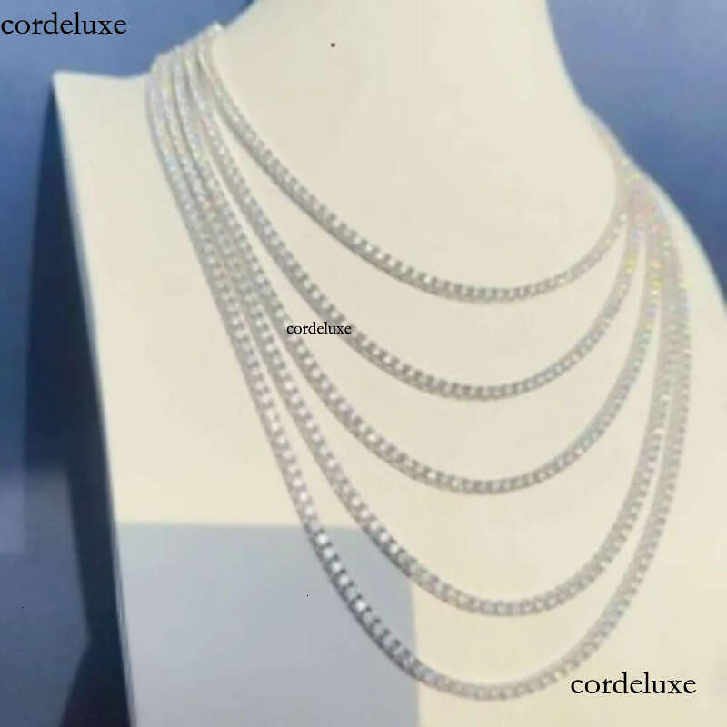 Factory price full size moissanite bracelet necklace pass dia tester tennis chain 93