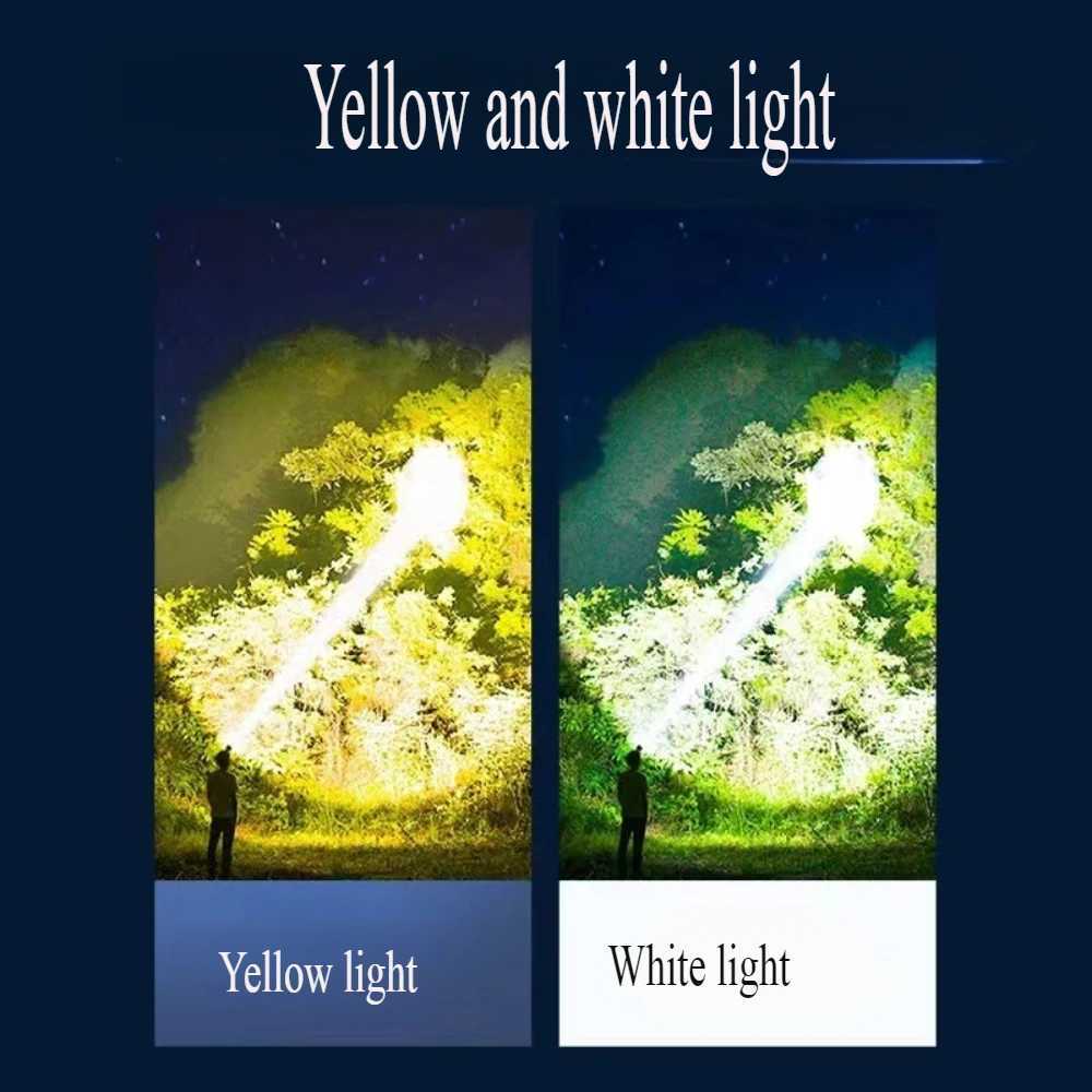 Most Powerful 30W LED Headlamp Intelligent Induction Headlight TypeC USB Rechargeable Head Lamp Waterproof Head Flashlight J250925