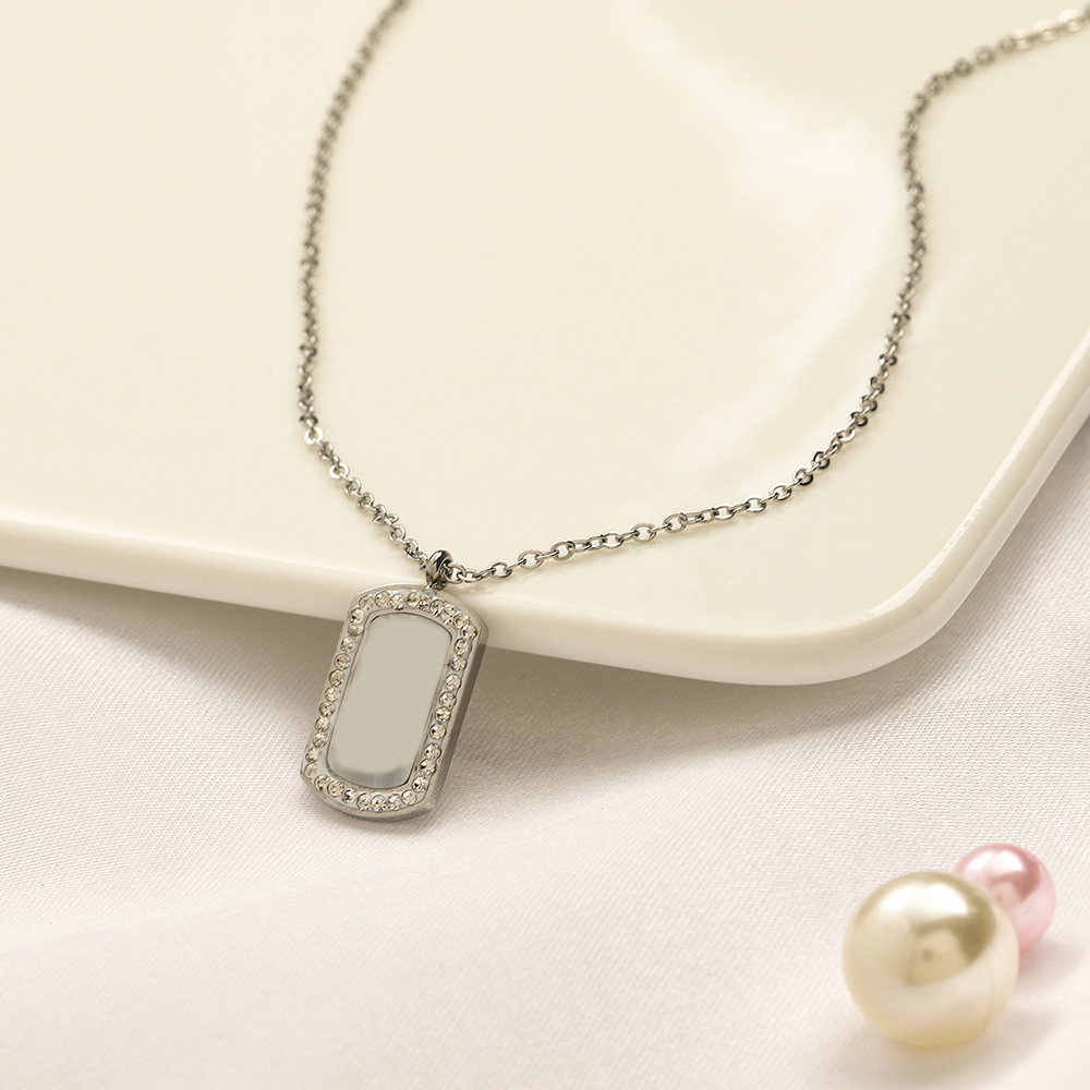 Never Fading Gold Plated Brand Designer Pendants Necklaces Stainless Steel Letter Choker Pendant Necklace Beads Chain Jewelry Girls gift