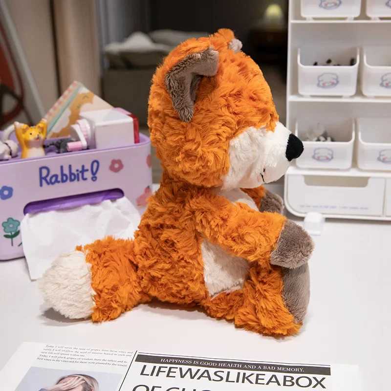 Stuffed Animals Kawaii Raccoon Plush Toy Lovely Fox Cute Soft Sloth Doll Pillow For Girls Children Kids Baby Birthday Gift C250925