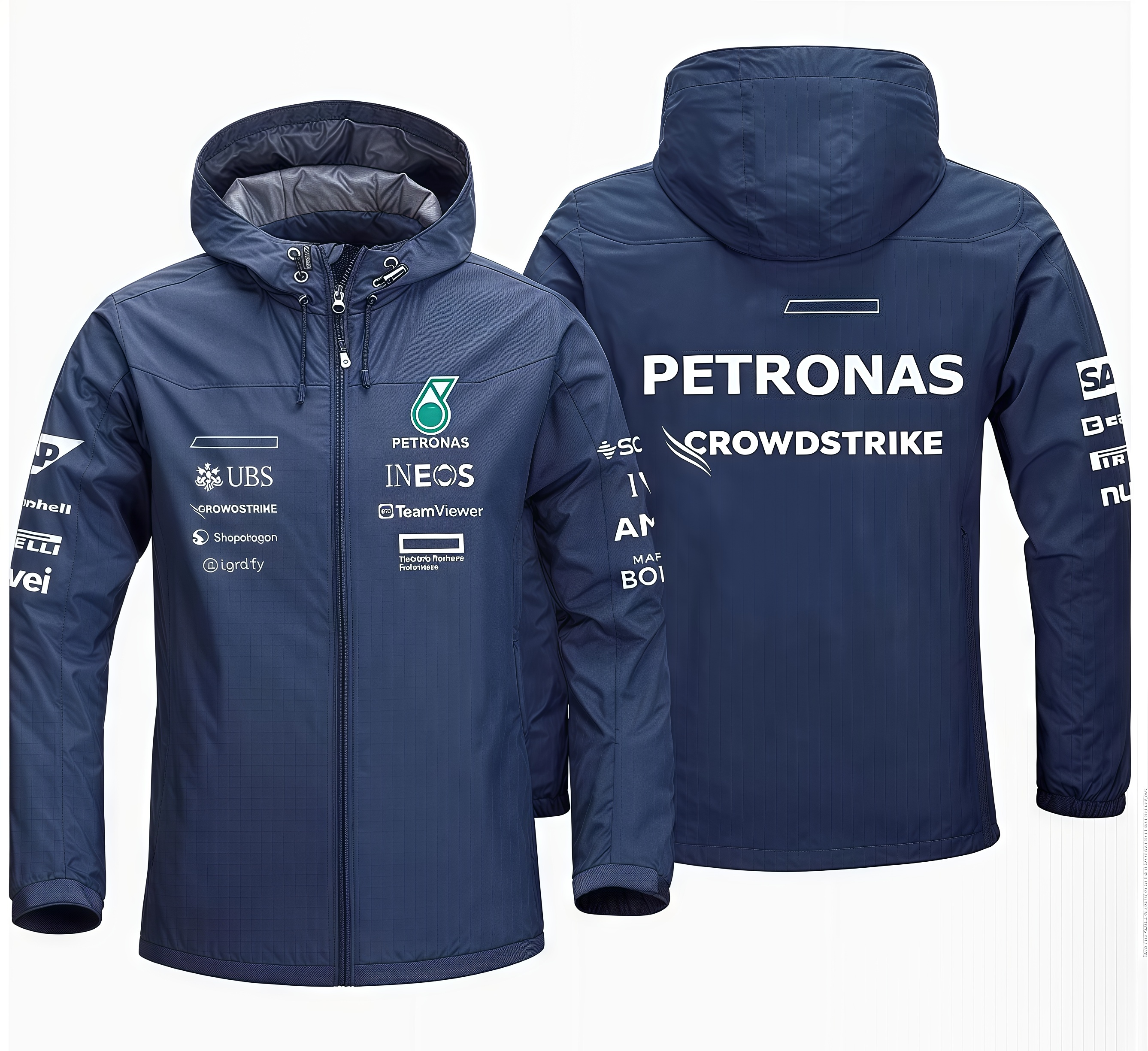 Formula 1 Racing Jacket with F1 - Waterproof Hoodie for Sports Enthusiasts