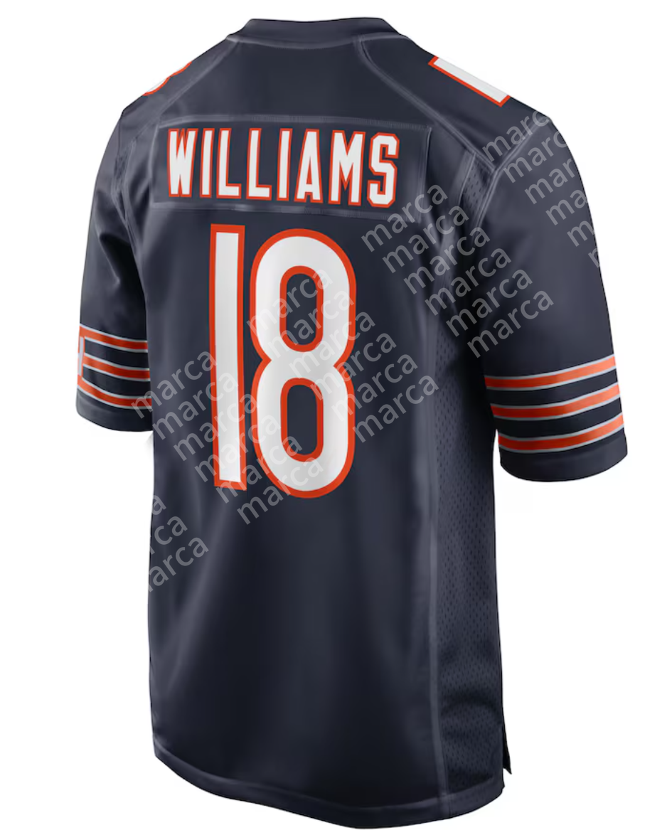 Custom Football Jersey Caleb Williams Colston Loveland Walter Payton Rome Odunze Moore Kmet Any Name Number Men Salute to Service Limited Jersey =