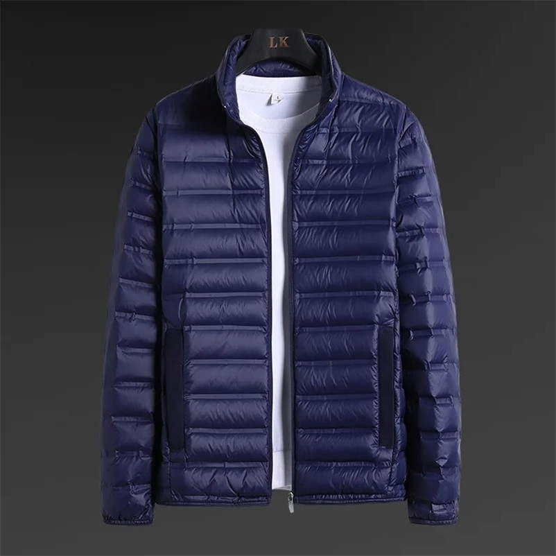 90% White Duck Down Ultra Lightweight Water and Wind-rainproof Mens Puffer Coat Arrivals Winter Brnad Parka 5XL 6XL 240911