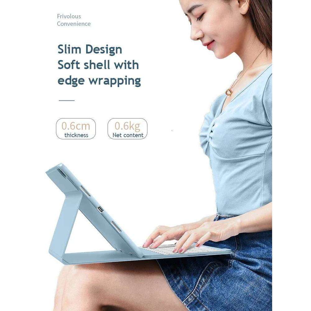 Covers For Keyboard Case for iPad 9th 10th 10.9 Generation Pro 12.9 11 Inch Air 5 4 2022 10.2 8th 7th Magic Funda
