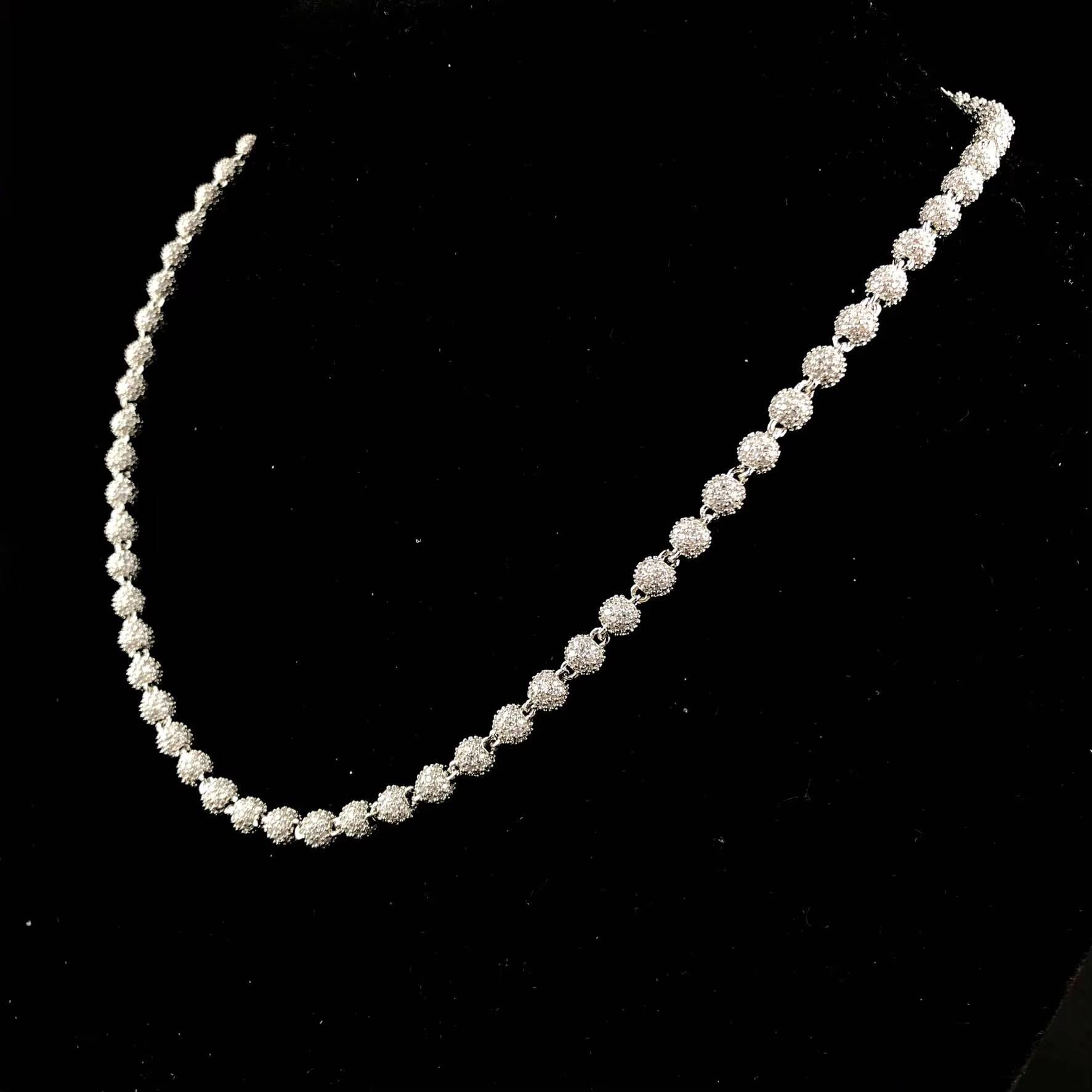 YSS Jewelry Fashion Jewelry 2021 4mm Iced Ball Chain